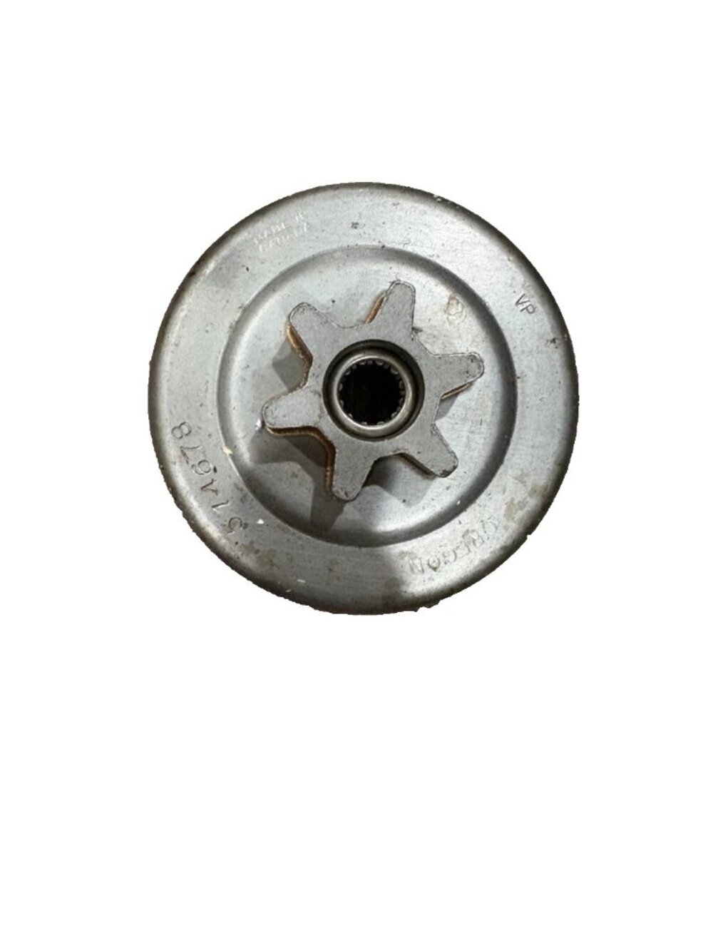 Genuine Oregon 3/8-6 Spur Drum 514678 also fits Poulan 3416 3816 4018 4218